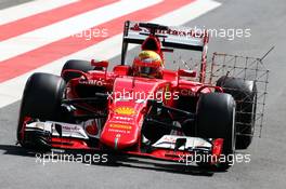 Esteban Gutierrez (MEX) Ferrari SF15-T Test and Reserve Driver running sensor equipment. 24.06.2015. Formula 1 Testing, Day Two, Spielberg, Austria, Wednesday.