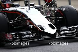 Pascal Wehrlein (GER) Sahara Force India F1 VJM08 Test Driver front wing detail. 24.06.2015. Formula 1 Testing, Day Two, Spielberg, Austria, Wednesday.