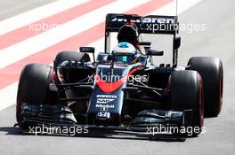 Fernando Alonso (ESP) McLaren MP4-30. 24.06.2015. Formula 1 Testing, Day Two, Spielberg, Austria, Wednesday.