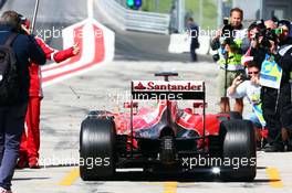 Esteban Gutierrez (MEX) Ferrari SF15-T Test and Reserve Driver in the pits. 24.06.2015. Formula 1 Testing, Day Two, Spielberg, Austria, Wednesday.