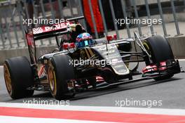 Jolyon Palmer (GBR) Lotus F1 E23 Test and Reserve Driver running sensor equipment. 24.06.2015. Formula 1 Testing, Day Two, Spielberg, Austria, Wednesday.
