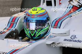 Felipe Massa (BRA) Williams FW37. 20.02.2015. Formula One Testing, Day Two, Barcelona, Spain.