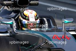 Lewis Hamilton (GBR), Mercedes AMG F1 Team  20.02.2015. Formula One Testing, Day Two, Barcelona, Spain.