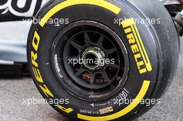 Red Bull Racing RB11 wheel detail. 20.02.2015. Formula One Testing, Day Two, Barcelona, Spain.