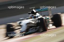 Lewis Hamilton (GBR) Mercedes AMG F1 W06. 20.02.2015. Formula One Testing, Day Two, Barcelona, Spain.