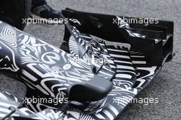 Red Bull Racing RB11 front wing. 20.02.2015. Formula One Testing, Day Two, Barcelona, Spain.