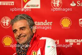 Maurizio Arrivabene (ITA), Scuderia Ferrari, team principal  20.02.2015. Formula One Testing, Day Two, Barcelona, Spain.