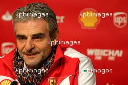Maurizio Arrivabene (ITA), Scuderia Ferrari, team principal  20.02.2015. Formula One Testing, Day Two, Barcelona, Spain.