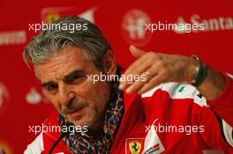 Maurizio Arrivabene (ITA) Ferrari Team Principal. 20.02.2015. Formula One Testing, Day Two, Barcelona, Spain.