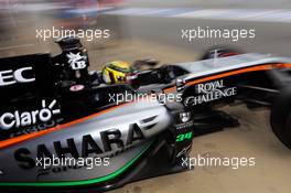 Pascal Wehrlein (GER) Sahara Force India F1 VJM07. 21.02.2015. Formula One Testing, Day Three, Barcelona, Spain.