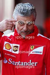 Maurizio Arrivabene (ITA) Ferrari Team Principal. 21.02.2015. Formula One Testing, Day Three, Barcelona, Spain.