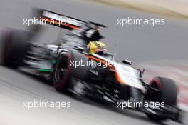 Pascal Wehrlein (GER) Sahara Force India F1 VJM07. 21.02.2015. Formula One Testing, Day Three, Barcelona, Spain.
