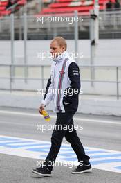 Valtteri Bottas (FIN) Williams. 21.02.2015. Formula One Testing, Day Three, Barcelona, Spain.