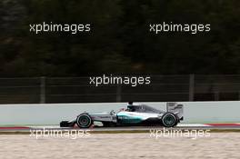 Lewis Hamilton (GBR) Mercedes AMG F1 W06. 21.02.2015. Formula One Testing, Day Three, Barcelona, Spain.