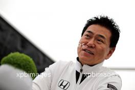 Yasuhisa Arai (JPN), Honda Motorsport Chief Officer  21.02.2015. Formula One Testing, Day Three, Barcelona, Spain.
