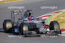 Daniil Kvyat (RUS) Red Bull Racing RB11. 22.02.2015. Formula One Testing, Day Four, Barcelona, Spain.