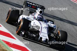 Valtteri Bottas (FIN) Williams FW37. 22.02.2015. Formula One Testing, Day Four, Barcelona, Spain.