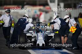 Valtteri Bottas (FIN) Williams FW37. 22.02.2015. Formula One Testing, Day Four, Barcelona, Spain.