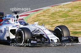 Valtteri Bottas (FIN) Williams FW37. 22.02.2015. Formula One Testing, Day Four, Barcelona, Spain.