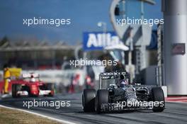 Daniil Kvyat (RUS) Red Bull Racing RB11. 22.02.2015. Formula One Testing, Day Four, Barcelona, Spain.