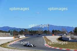 Valtteri Bottas (FIN) Williams FW37. 22.02.2015. Formula One Testing, Day Four, Barcelona, Spain.