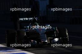 Nico Rosberg (GER) Mercedes AMG F1 W06. 22.02.2015. Formula One Testing, Day Four, Barcelona, Spain.