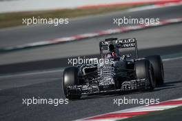 Daniil Kvyat (RUS) Red Bull Racing RB11. 22.02.2015. Formula One Testing, Day Four, Barcelona, Spain.