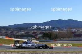 Valtteri Bottas (FIN) Williams FW37. 22.02.2015. Formula One Testing, Day Four, Barcelona, Spain.