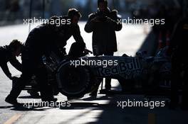 Daniil Kvyat (RUS) Red Bull Racing RB11. 22.02.2015. Formula One Testing, Day Four, Barcelona, Spain.