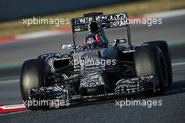 Daniil Kvyat (RUS) Red Bull Racing RB11. 22.02.2015. Formula One Testing, Day Four, Barcelona, Spain.