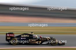 Pastor Maldonado (VEN), Lotus F1 Team  19.02.2015. Formula One Testing, Day One, Barcelona, Spain.