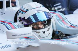 Susie Wolff (GBR) Williams FW37 Development Driver. 19.02.2015. Formula One Testing, Day One, Barcelona, Spain.