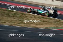 Pascal Wehrlein (GER) Mercedes AMG F1 W06 Reserve Driver. 19.02.2015. Formula One Testing, Day One, Barcelona, Spain.