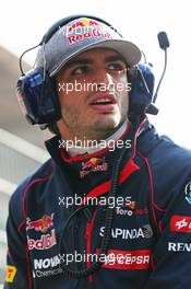 Carlos Sainz Jr (ESP) Scuderia Toro Rosso. 19.02.2015. Formula One Testing, Day One, Barcelona, Spain.