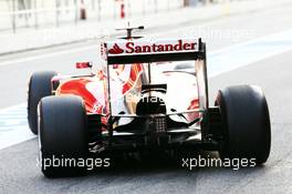 Kimi Raikkonen (FIN) Ferrari SF15-T rear wing and rear diffuser detail. 19.02.2015. Formula One Testing, Day One, Barcelona, Spain.