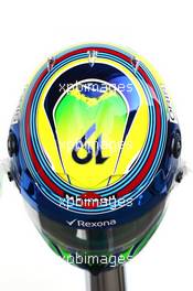The helmet of Felipe Massa (BRA) Williams. 19.02.2015. Formula One Testing, Day One, Barcelona, Spain.