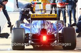 Felipe Nasr (BRA) Sauber F1 Team. 19.02.2015. Formula One Testing, Day One, Barcelona, Spain.