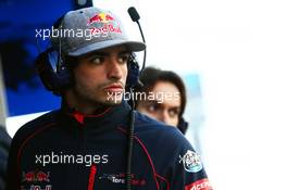 Carlos Sainz Jr (ESP) Scuderia Toro Rosso. 19.02.2015. Formula One Testing, Day One, Barcelona, Spain.