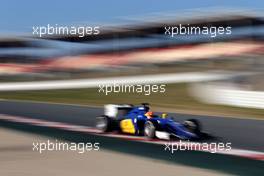 Felipe Nasr (BRA), Sauber F1 Team  19.02.2015. Formula One Testing, Day One, Barcelona, Spain.