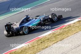 Lewis Hamilton (GBR) Mercedes AMG F1 W06. 19.02.2015. Formula One Testing, Day One, Barcelona, Spain.