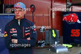 Max Verstappen (NLD) Scuderia Toro Rosso. 19.02.2015. Formula One Testing, Day One, Barcelona, Spain.