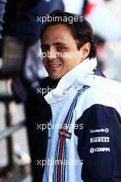 Felipe Massa (BRA) Williams. 19.02.2015. Formula One Testing, Day One, Barcelona, Spain.