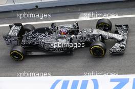 Daniil Kvyat (RUS) Red Bull Racing RB11. 27.02.2015. Formula One Testing, Day Two, Barcelona, Spain.