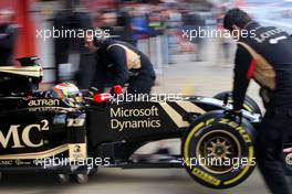 Pastor Maldonado (VEN), Lotus F1 Team  27.02.2015. Formula One Testing, Day Two, Barcelona, Spain.
