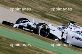 Valtteri Bottas (FIN), Williams F1 Team  27.02.2015. Formula One Testing, Day Two, Barcelona, Spain.