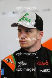 Nico Hulkenberg (GER) Sahara Force India F1. 27.02.2015. Formula One Testing, Day Two, Barcelona, Spain.