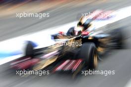 Pastor Maldonado (VEN), Lotus F1 Team  27.02.2015. Formula One Testing, Day Two, Barcelona, Spain.