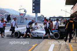 Valtteri Bottas (FIN) Williams FW37. 27.02.2015. Formula One Testing, Day Two, Barcelona, Spain.