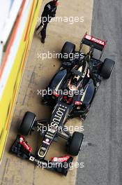 Pastor Maldonado (VEN) Lotus F1 E23. 27.02.2015. Formula One Testing, Day Two, Barcelona, Spain.
