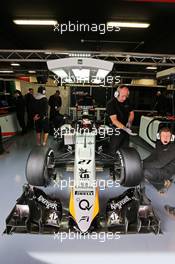 Nico Hulkenberg (GER) Sahara Force India F1 VJM08. 27.02.2015. Formula One Testing, Day Two, Barcelona, Spain.